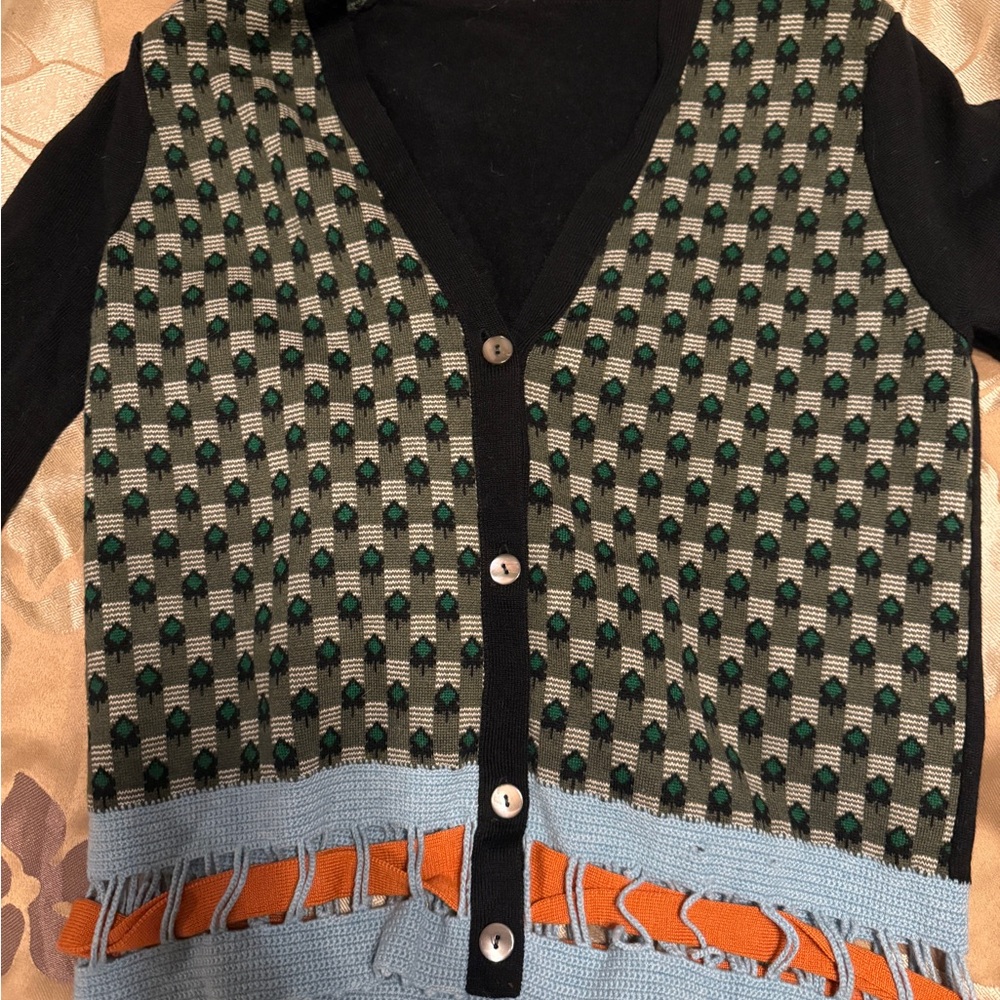 Patterned Cardigan